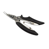 MUQGEW 1pc Fishing Pliers Stainless Steel Curved Multi-Function Fishing Plier Rubber Handles Tools