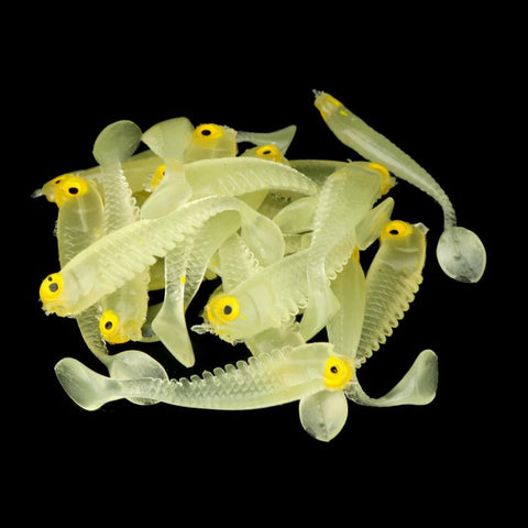 20 Pcs 5cmSoft Bait Worms Capuchin fishing lure with salt smell Hot Fishing Takcle Grub Artificial Lures Wholesale#EW