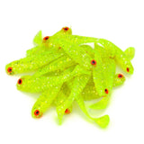 20 Pcs 5cmSoft Bait Worms Capuchin fishing lure with salt smell Hot Fishing Takcle Grub Artificial Lures Wholesale#EW