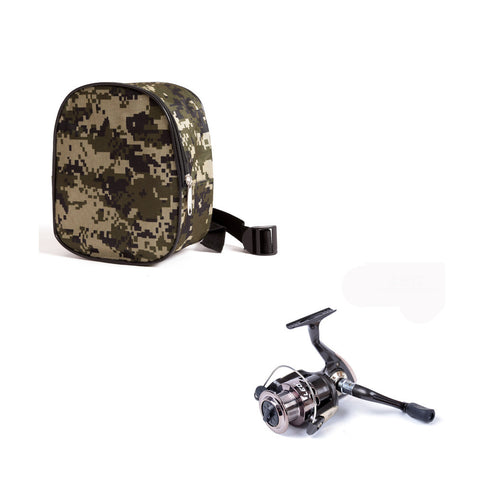 Portable Outdoor Fishing Tackle Bags Reel Bags Baitcasting Protective Fishing Reel Cover Carp Fishing Rod Reel Storage