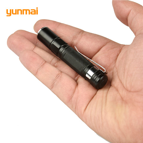 2017 Mini LED Flashlight ZOOM 7W CREE Q5 2000LM Waterproof Lanterna LED Zoomable Torch AAA Battery Powerful Led For Hunting