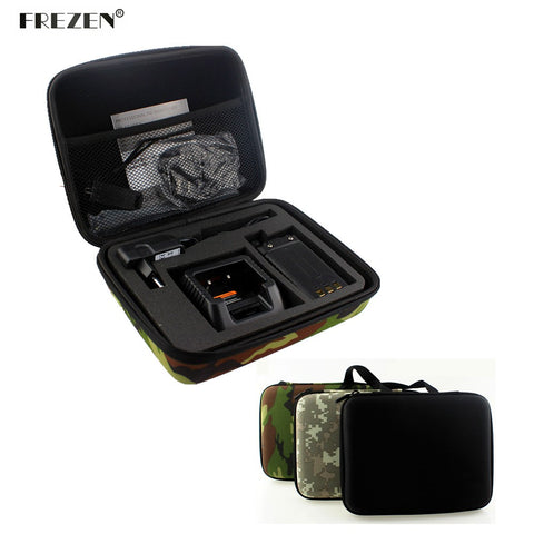 Two Way Radio Case Carring Handbag Storage For BAOFENG UV-5R UV-5RE+ TYT TH-F8 Walkie Talkie Launch Hunting Bag Camouflage Radio
