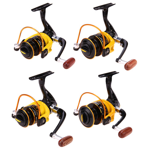New 1pcs Spinning Reel Aluminum Spool Fishing Reel Fish Tackle Wheel for Fish  5.1:1 5.2:1 Fishing Accessori es High Quality
