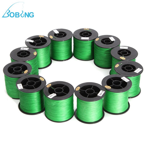 Bobing 500M 15LB-80LB Polyethylene Super Strong Sea Braid Fishing Line Wire 0.8/1/1.5/2/2.5/3/3.5/4/5/6/7/8