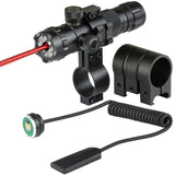 Tactical Laser Mount Green Red Dot Laser Sight Rifle Hunting Gun Scope 20mm Airsoftsport Rail & Barrel Pressure Switch Mount New