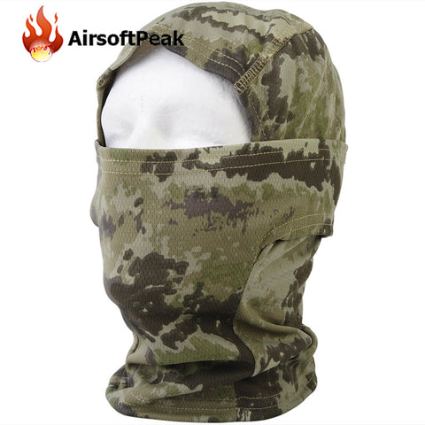 Camouflage Quick-dry Hood Balaclava Breathbale Elastic Hunting Cycling Hiking Outdoor Full Face Mask Windproof Sunshade Scarf