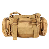 6L Outdoor Waist Bag Military Tactical Sling Bag Dual-use Nylon Shoulder Bag Waist Pack Outdoor Camping Hiking Fishing Pouch