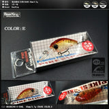 Retail 2016 good fishing lures minnow,quality professional baits 3.5cm/3.7g,bearking hot model crankbaits penceil bait popper