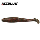 ALLBLUE New Soft Fishing Lure 20g/13.5cm 2pcs/lot Slim Shad Silicone Bait Bass Minnow Swimbaits Plastic Lure Pasca Peche