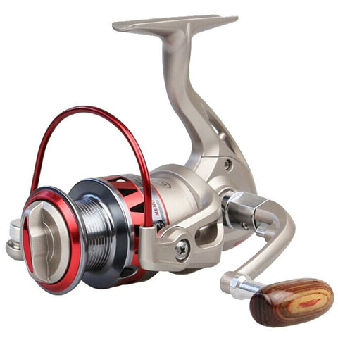 Spinning Fishing Reel CM1000-7000 Series Metal Fishing Reel 5.5:1 10BB + 1 Bearing Balls Carp Fishing Wheel Left and Right Hand