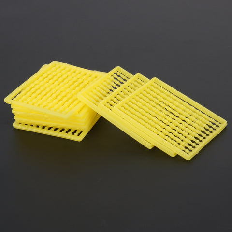 10pcs/lot Fishing Tackle Hair Rig Boilie Bait Dumbell Carp Fishing Hair Rig Boilie Bait Stops Boilie Stopper Carp Yellow Pesca