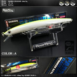 Retail 2017 good fishing lures minnow,quality professional baits 14cm/16g,bearking hot model crankbaits penceil bait popper