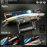 Retail 2017 good fishing lures minnow,quality professional baits 14cm/16g,bearking hot model crankbaits penceil bait popper