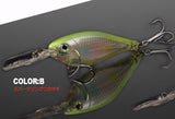 BearKing Retail A+  fishing lures 2017 Hot-selling   80mm/14g, slim size minnow shad crank popper penceil bait good quality