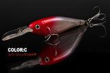 BearKing Retail A+  fishing lures 2017 Hot-selling   80mm/14g, slim size minnow shad crank popper penceil bait good quality