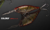 BearKing Retail A+  fishing lures 2017 Hot-selling   80mm/14g, slim size minnow shad crank popper penceil bait good quality