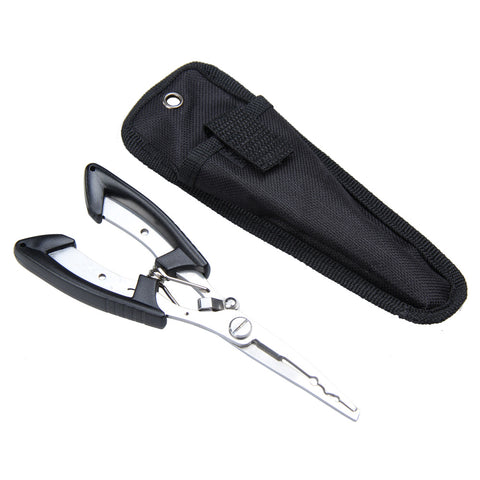 Stainless Steel Fishing Pliers Fishing Line Cutter Lure Hook Remover Handle Fishing Tackles Removal tool with Storage Bag