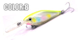 Retail Hot model,2017 good A+ fishing lures minnow,quality bearking professional shad.  8cm/14g,depth2-4m