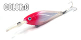 Retail Hot model,2017 good A+ fishing lures minnow,quality bearking professional shad.  8cm/14g,depth2-4m