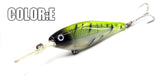 Retail Hot model,2017 good A+ fishing lures minnow,quality bearking professional shad.  8cm/14g,depth2-4m