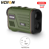 Vchon 600m-1200m Multifunction 6x Laser Range Finder  Telescope Angle Hunting Distance Golf Rangefinder Golf  Free shipping