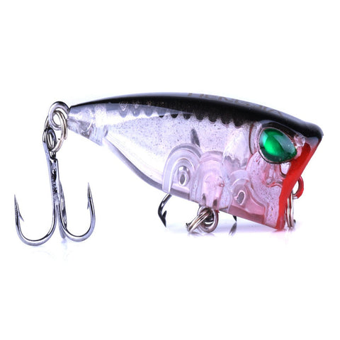 20171pcs Minnow Fishing Lures Bass Crankbait 10#Hooks Tackle Crank Baits 4cm/3.5g Fishing Accessories #EW