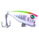 20171pcs Minnow Fishing Lures Bass Crankbait 10#Hooks Tackle Crank Baits 4cm/3.5g Fishing Accessories #EW