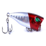 20171pcs Minnow Fishing Lures Bass Crankbait 10#Hooks Tackle Crank Baits 4cm/3.5g Fishing Accessories #EW