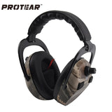 Protear Electronic Ear Protection Shooting Hunting Ear Muff Print Tactical Headset Hearing Ear Protection Ear Muffs for Hunting