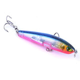 2017 Bass Pike Fishing Lure Bait Swimbait Jerkbait Pencil Banana Walk The Dog Fishing Accessories #EW