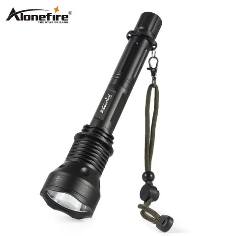 AloneFire X280 Ultra Bright LED Flashlight Detachable Rechargeable Length Adjustable Flashlight for Camping, Hunting, Fishing