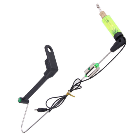 24.5cm/9.6" Fishing Carp Fishing Bite Alarm Hanger Swinger LED Illuminated Indicator Durable Fish Tools Accessories fishing tool