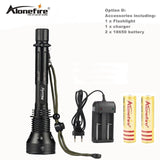 AloneFire X280 Ultra Bright LED Flashlight Detachable Rechargeable Length Adjustable Flashlight for Camping, Hunting, Fishing
