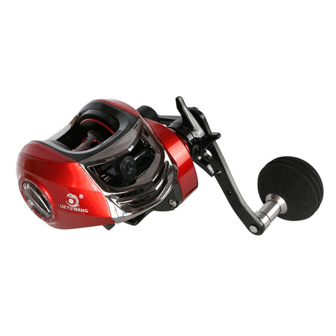 Bait Casting Reel 13+1 Ball Bearings Right/Left EVA Handle Baitcasting Reel Fishing Fly High Speed with Magnetic Brake System