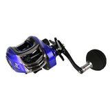 Bait Casting Reel 13+1 Ball Bearings Right/Left EVA Handle Baitcasting Reel Fishing Fly High Speed with Magnetic Brake System