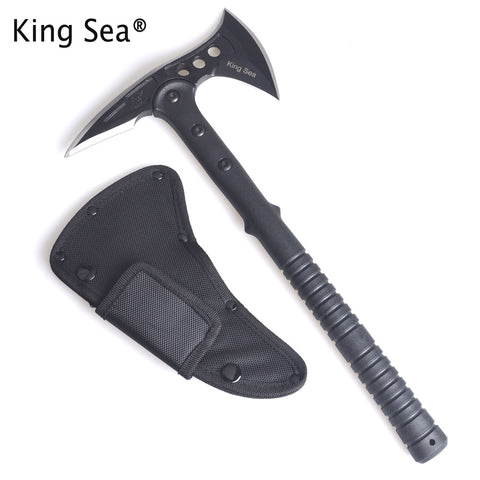 King Sea Tactical Axe Tomahawk Army Outdoor Hunting Camping Survival Machete Axes Hand Tool Fire Axe Hatchet Axe Ice Axe