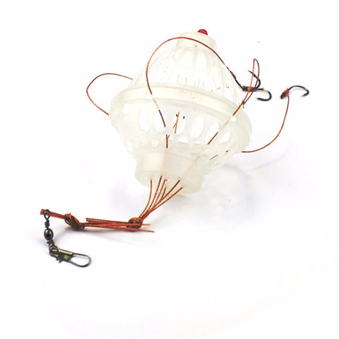 MUQGEW 1PC Explosion Hook Fishing Tackle Sea Fishing Box Hook Monsters with Six Strong Fishing Hook