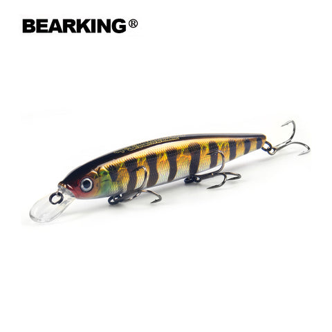 Bearking 13cm 25g Tungsten balls long casting New model fishing lures hard bait dive 1.3 - 2m quality professional minnow