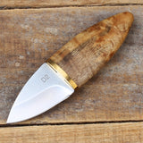 D2 Steel High Hardness Outdoor Knife Self-defense Survival Tools Hunting Camping Fixed Blade Straight Knives Collection Gift
