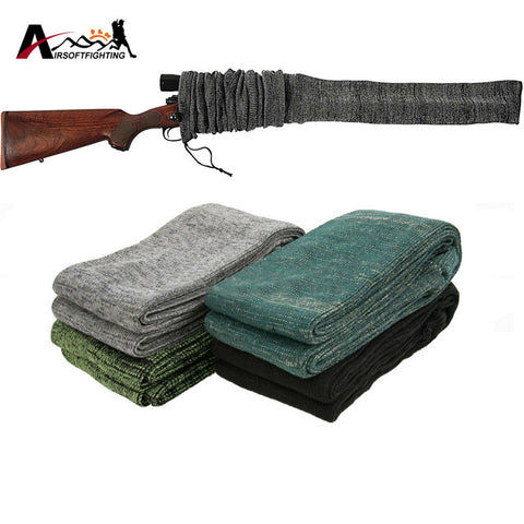 54" Silicone Treated Gun Sock Polyester Rifle Shotgun Fishing Rod Sock Protection Cover Bag Case Tactical Hunting caza