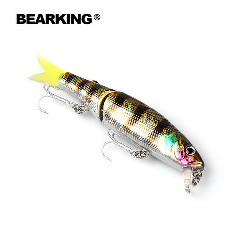 Retail 2016 good fishing lures minnow,quality professional baits 8.8cm/7.2g,bearking hot model crankbaits penceil bait popper