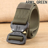 2017 Hot Tactical Gear Heavy Duty Belt Cobra Nylon Metal Buckle  Patrol Waist Belt Tactical Hunting Accessories