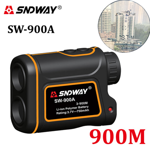 Telescope trena laser rangefinders distance meter Digital 8X 900M 1000M Monocular hunting golf laser range finder tape measure