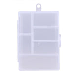 6/10/12 Compartments Storage Case Box Plastic Fishing Lure Spoon Hook Bait Tackle Box Small Accessory Box Square Fishhook Box