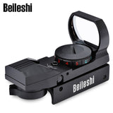 Outlife 11/20mm Rail Riflescope Hunting Airsoft Optics Scope Holographic Red Dot Sight Reflex 4 Reticle Tactical Gun Accessories