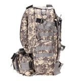55L Large Outdoor Military Tactical Backpack Rucksacks Camouflage Unisex Camping Hiking Hunting Sports Bags Packs bolsa