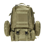 55L Large Outdoor Military Tactical Backpack Rucksacks Camouflage Unisex Camping Hiking Hunting Sports Bags Packs bolsa
