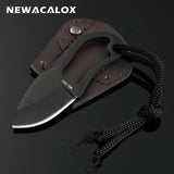 Mini Pocket Knifes Rescue Outdoor Tool Tactical Hunting Survival Camping Claw fixed blade Portable Karambit sebenza EDC keychain
