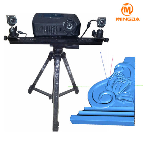 Industrial 3D Scanner High Precision Fast Scanning Professional Escaner 3D Scan For 3D Printer MINGDA 3D Scanner Machine