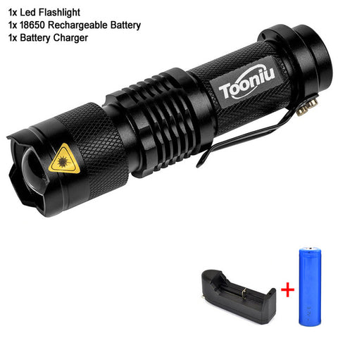 Tooniu Mini Zoom cree XML L2 T6 Flashlight Led Torch 5 mode 3800 Lumen StayNLoop Tooniu Mini Zoom cree XML L2 T6 Flashlight Led Torch 5 mode 3800 Lumen StayNLoop